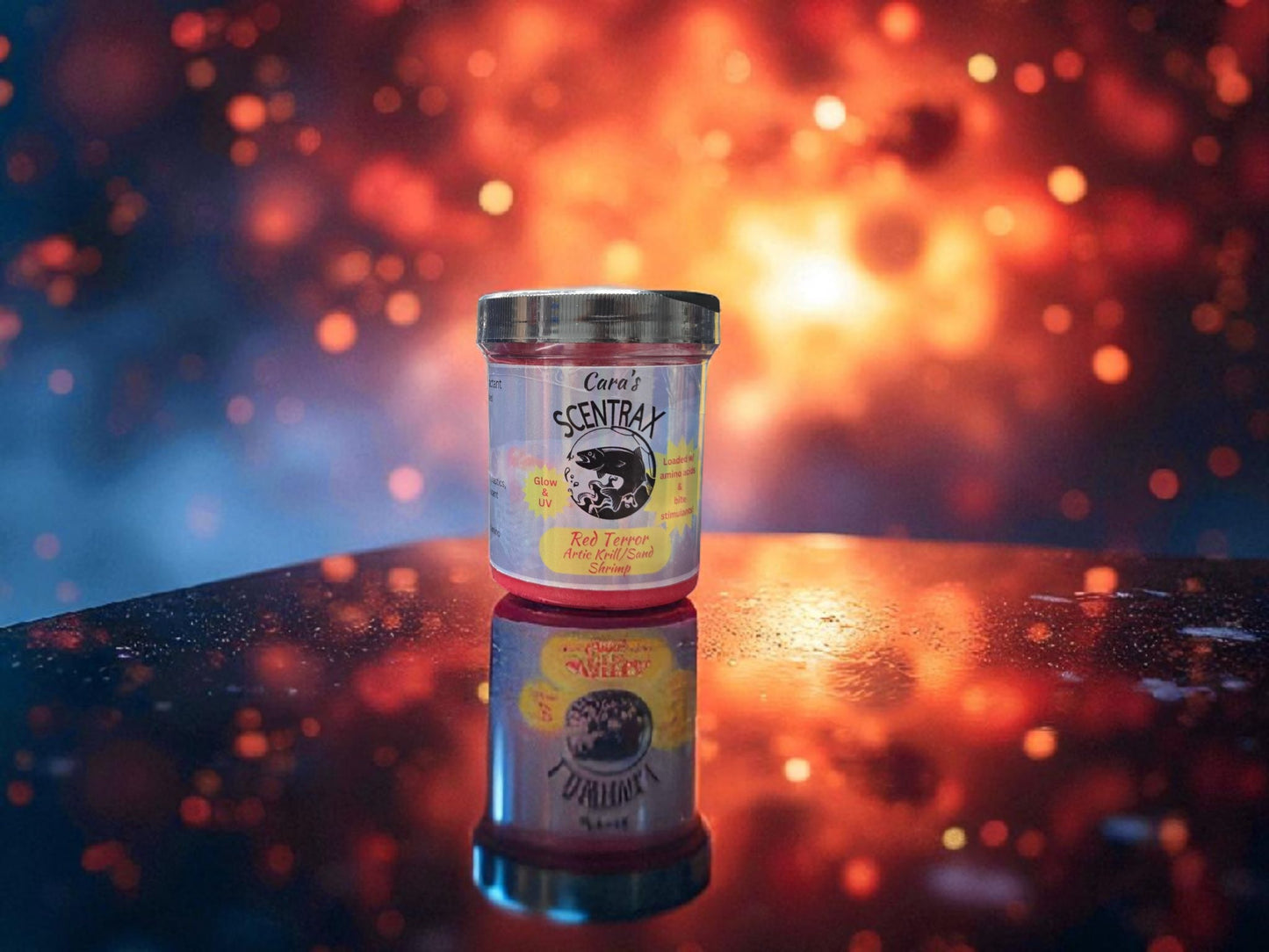 SCENTRAX Red Terror Artic Krill/Sand Shrimp Jelly Glow & UV 4z