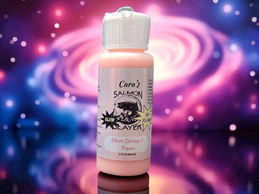 Cara's Salmon Slayer Ghost Shrimp & Prawn Lotion with Glow & UV Flash
