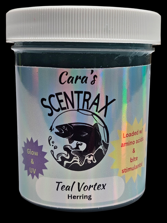 SCENTRAX Teal Vortex Herring Glow & UV